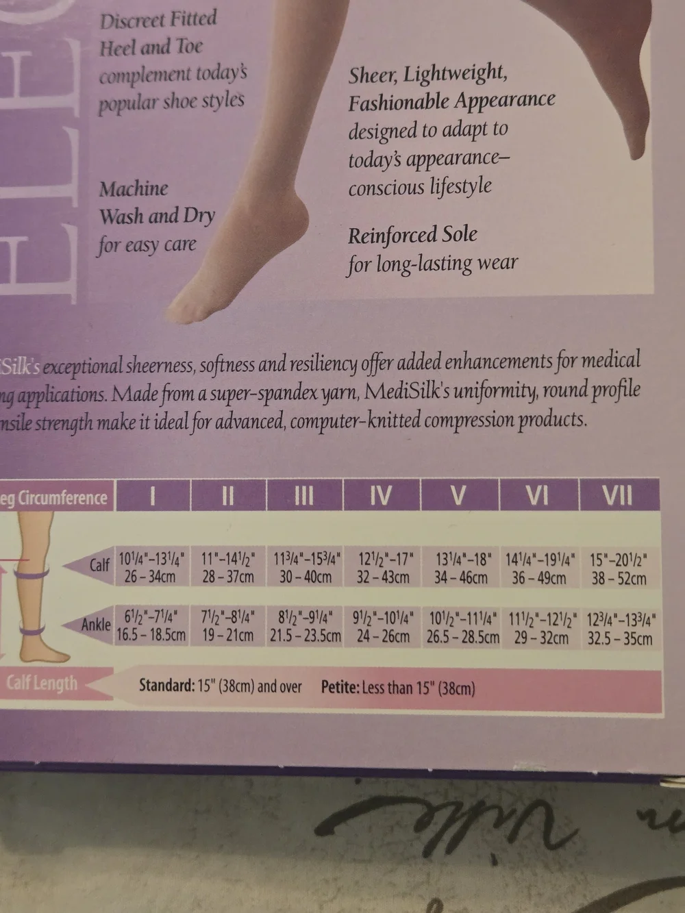 mediven PLUS Hosiery Compression Stockings - 1 Pr Beige 1 Pr Navy